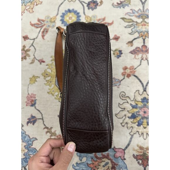 Vintage Coach Legacy Soft Pebble Collection Leather Shoulder Bag Brown - Picture 10 of 11